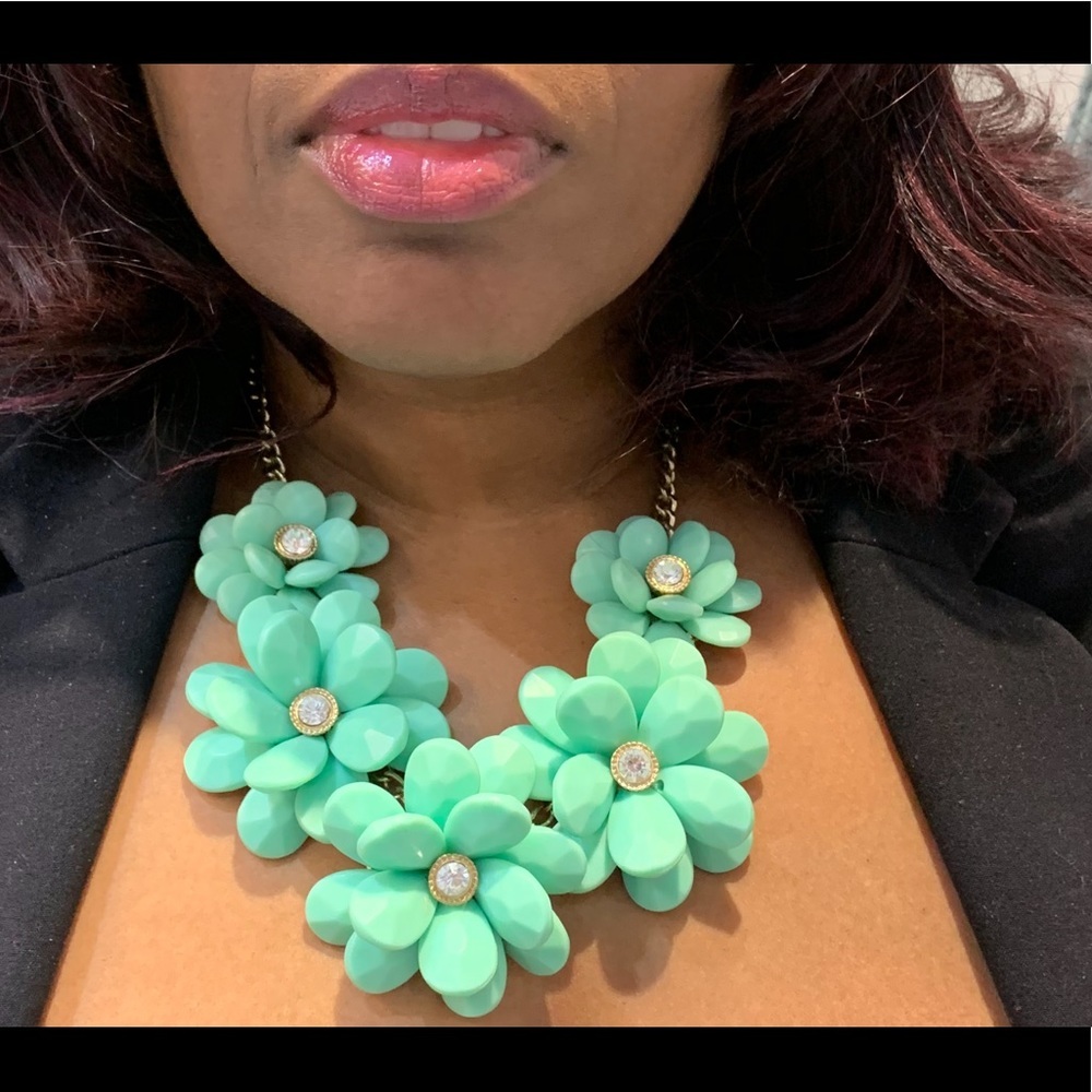Necklace flowers (worn a few times)